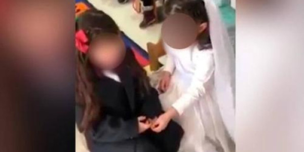 Suposta simulação de “casamento gay” entre crianças causa revolta na web